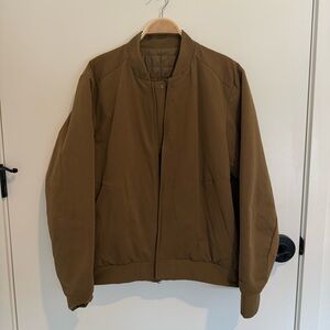 lululemon athletica Men's Tan Bomber Jacket